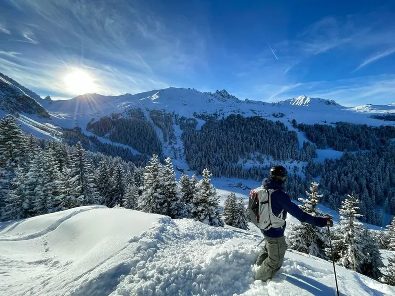 L'hiver à Courchevel