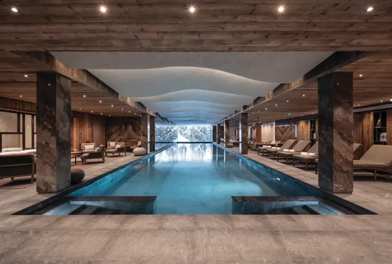 Résidence Antarès à Méribel — piscine