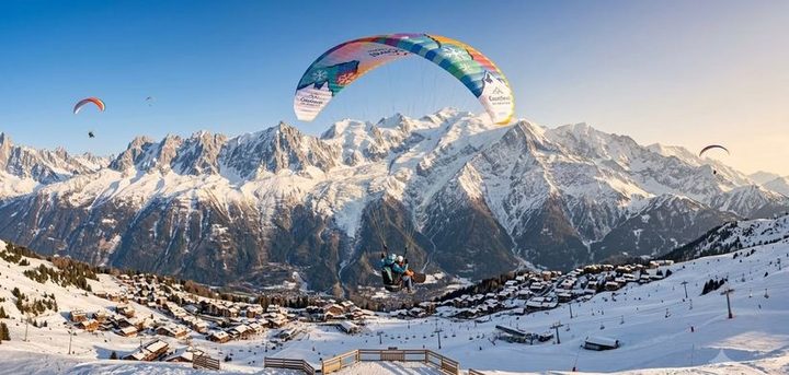Parapente à Courchevel