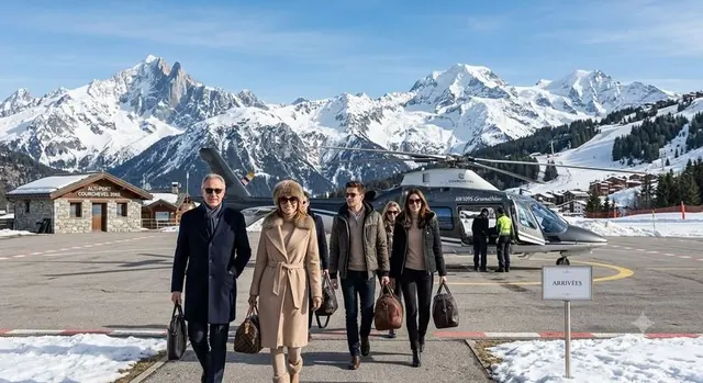 Transfert en hélicoptère